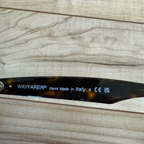 Ray-Ban RB2140 Wayfarer Classic Sunglasses Tortoise 50-22 w case & cloth - Picture 2 of 6